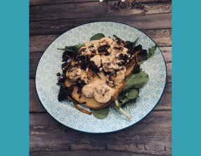 Crêpes vonnassiennes au boudin blanc