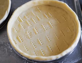 Cuire à blanc un fond de tarte
