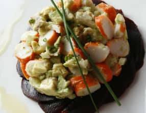 Crudités Surimi façon Tartare