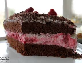 Forêt noire aux framboises