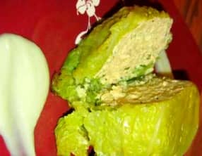 Paupiettes de chou farcies à la dinde