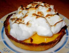 Tartelettes-meringuees citron et sirop d'agave