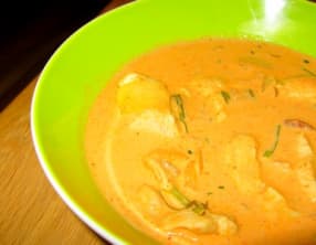 Poulet Panang au lait de coco