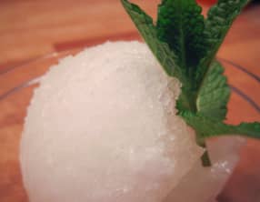 Sorbet au citron vert