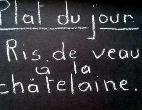 Ris de veau à la châtelaine