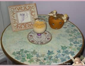 Mousse de Pamplemousse sur Lit de Spéculoos