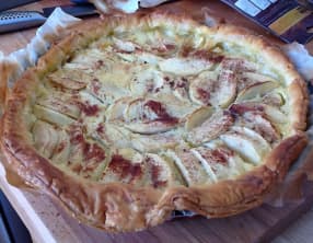 Tarte normande aux pommes