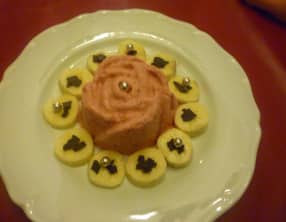 Une rose " bavaroise " à la framboise