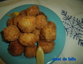 Bouchées de pommes de terre et harengs fumés