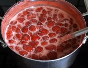 Confiture de fraises