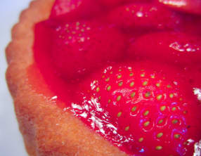Tarte aux fraises express