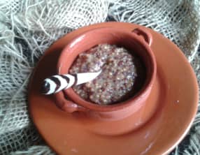 Moutarde à la rhubarbe et à la Leffe