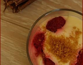 Triffles aux framboises