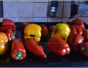 Poivrons grillés multicolores à la plancha