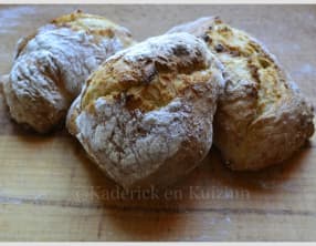 Petits pains sans pétrissage