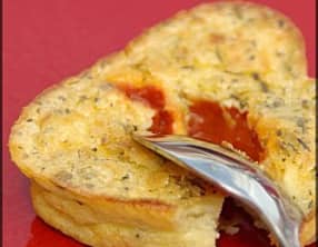 Coeurs moelleux aux herbes de provence, coeur tomate