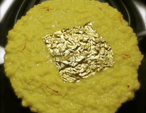 Risotto safrané à la moelle