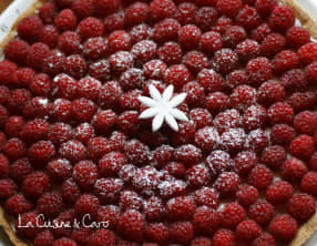 Tarte Mascarpone Framboises