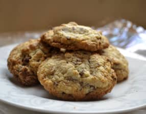 Cookies chocolat noisette