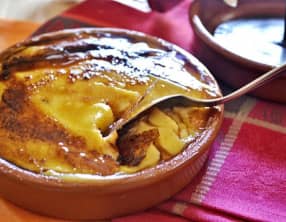 Crème catalane caramélisée au fer