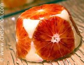 Gateau de semoule aux oranges