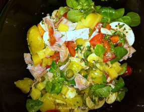 Salade complète pour un pique-nique