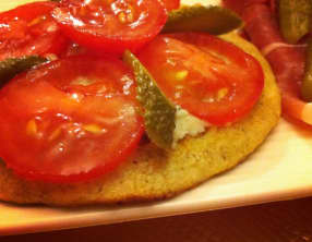 Galette de son d'avoine