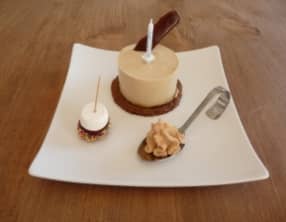 Cheesecake au nougat à l’agar agar