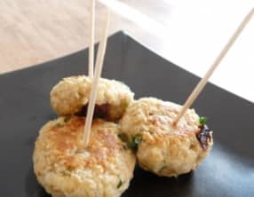 Bouchées aux tomates séchées et à la coriandre