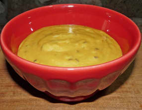 Pâte de lentilles rouges épicées