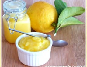 Crème au citron ou lemon curd " à ma façon"