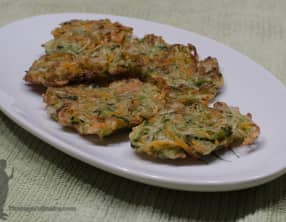 Beignets de carottes et de courgettes