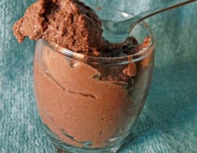 Mousse au chocolat végétale