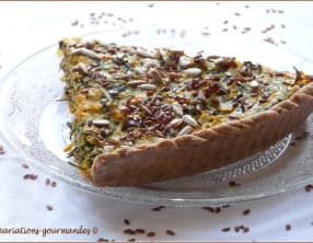 Tarte salée complètement "carotte"