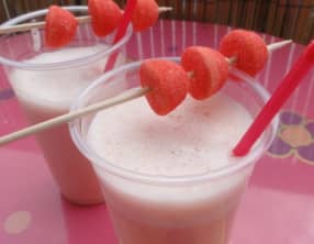 Milkshake à la fraise Tagada