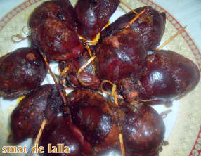 Rates d'agneaux farcies