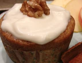 Les cupcakes Pomme-Cannelle et sirop d'érable