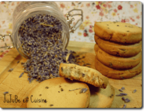 Sablés miel lavande