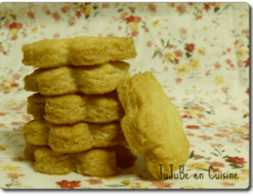 Petits sablés aux épices à spéculoos