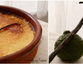 Crème brûlée au combava