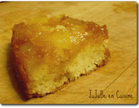Gâteau aux pommes et caramel beurre salé