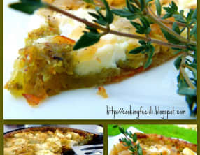 Tarte très italienne au pesto et à la ricotta