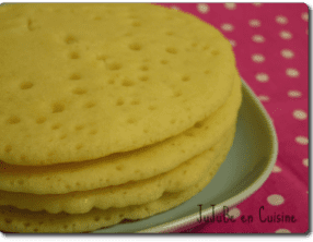 Baghrir "crêpes aux 1000 trous"