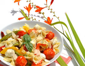 Salade de farfalles au pesto