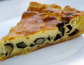 Quiche aux cèpes