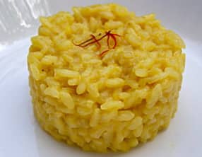 Risotto au safran à la milanaise
