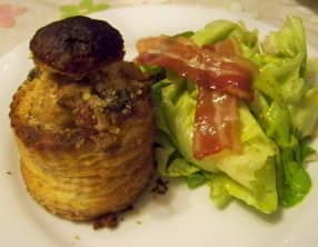 Voles au vent aux chanterelles