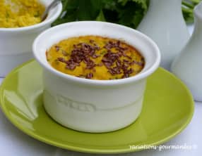 Flan de potimarron à la ricotta