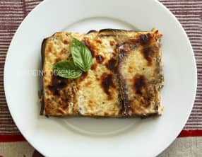 Moussaka au chèvre frais