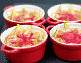 Cassolette de figues aux amandes